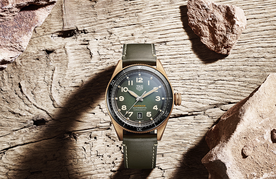 TAG Heuer presenta dos modelos Autavia en bronce