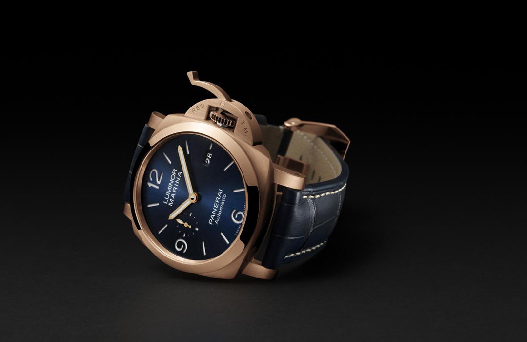 Luminor Marina Panerai Goldtech, la nueva aleación dorada