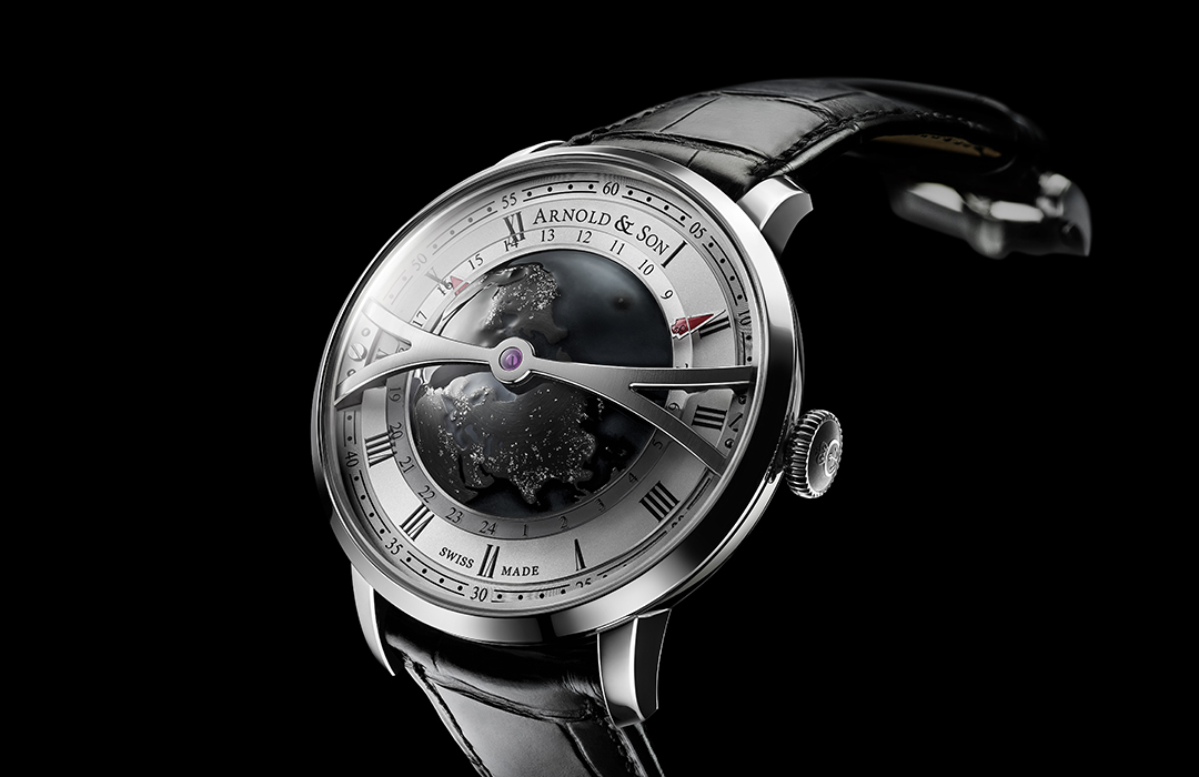 Arnold & Son Globetrotter Night: la Tierra de noche