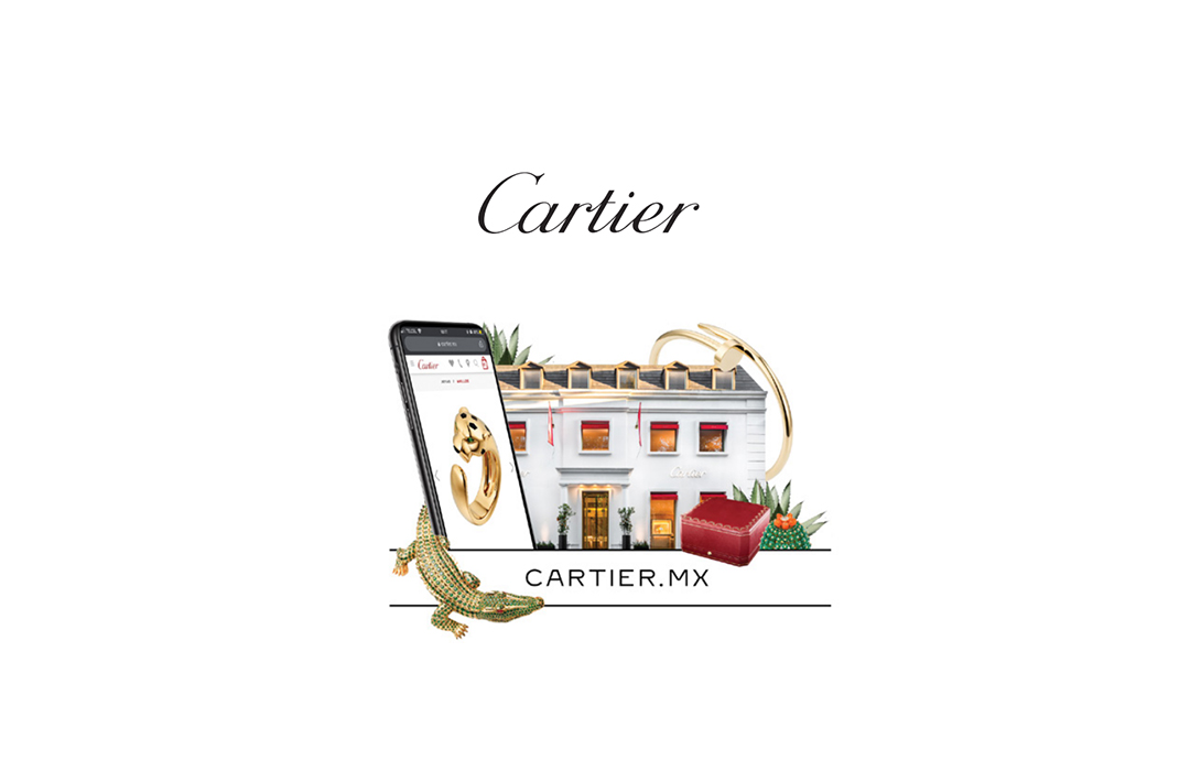 Cartier presenta una nueva boutique en línea