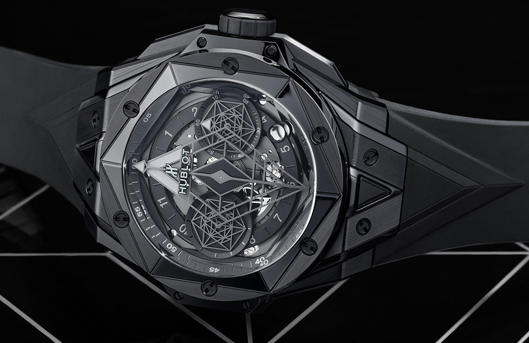 All Black Tattoo: Hublot Big Bang Unico Sang Bleu II