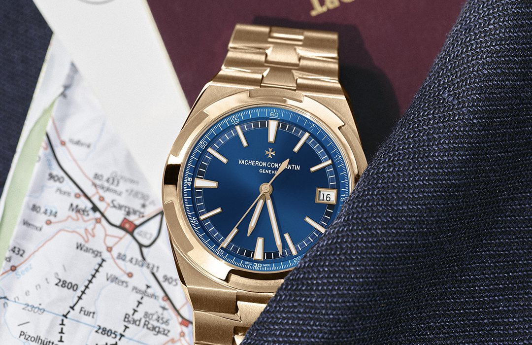 Un nuevo Overseas en oro rosa de Vacheron Constantin