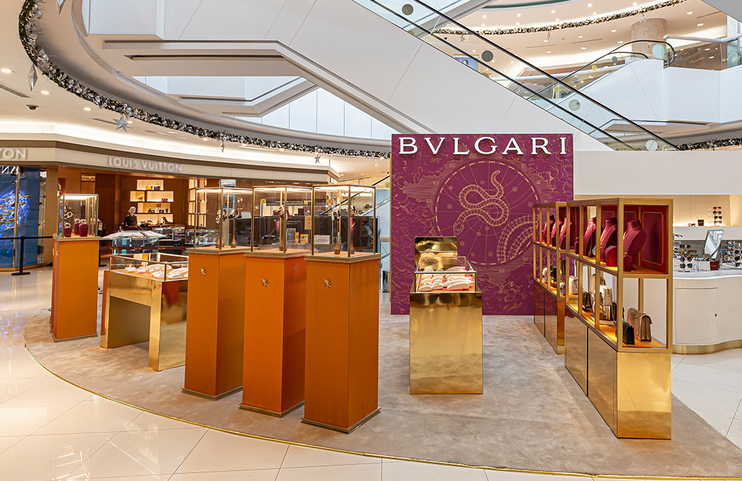 Bulgari lleva su pop up store a Guadalajara