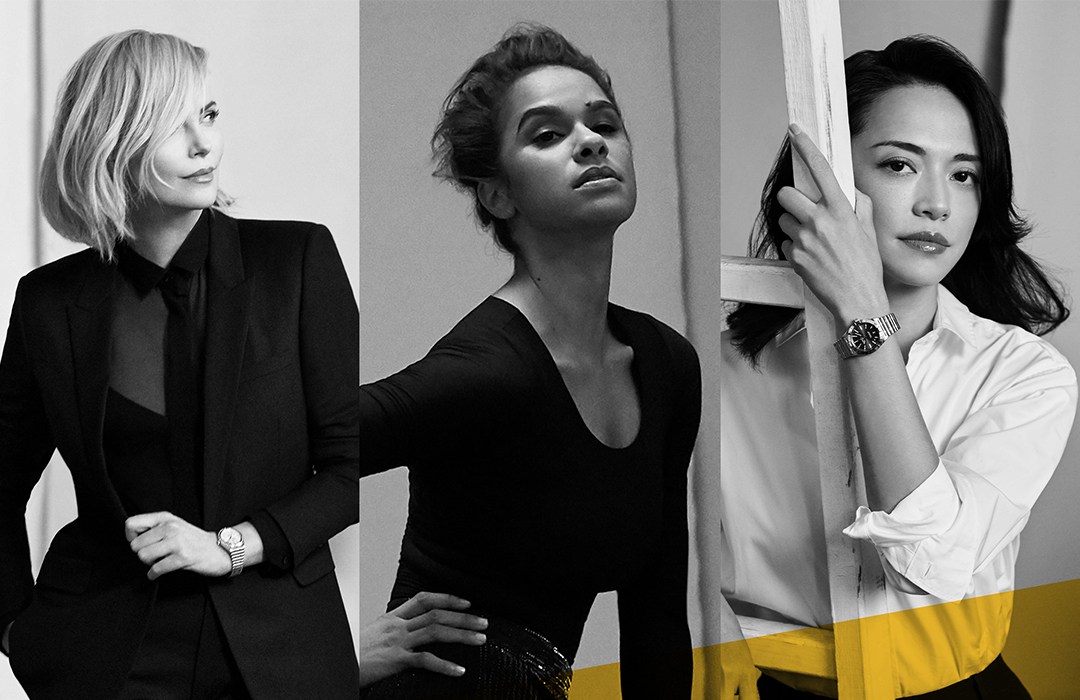 Charlize Theron, Misty Copeland y Yao Chen para Breitling