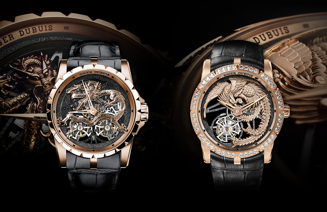 Roger Dubuis da nueva vida al fénix y al dragón