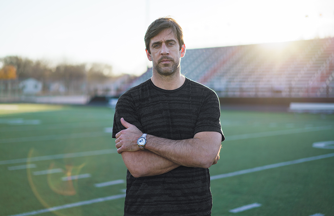 Aaron Rodgers es el nuevo embajador de Zenith