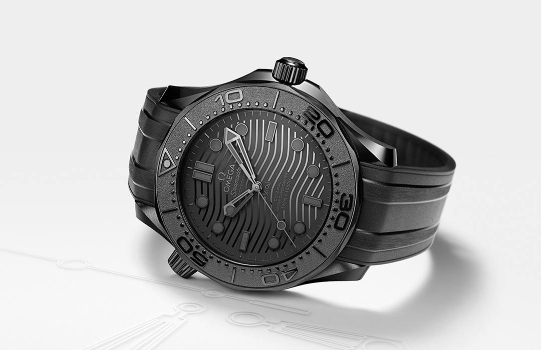 Nuevo Omega Seamaster Diver 300M Black Black