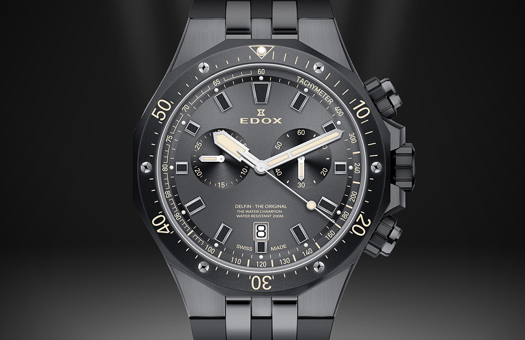 Edox introduce el Delfin – The Original Chronograph