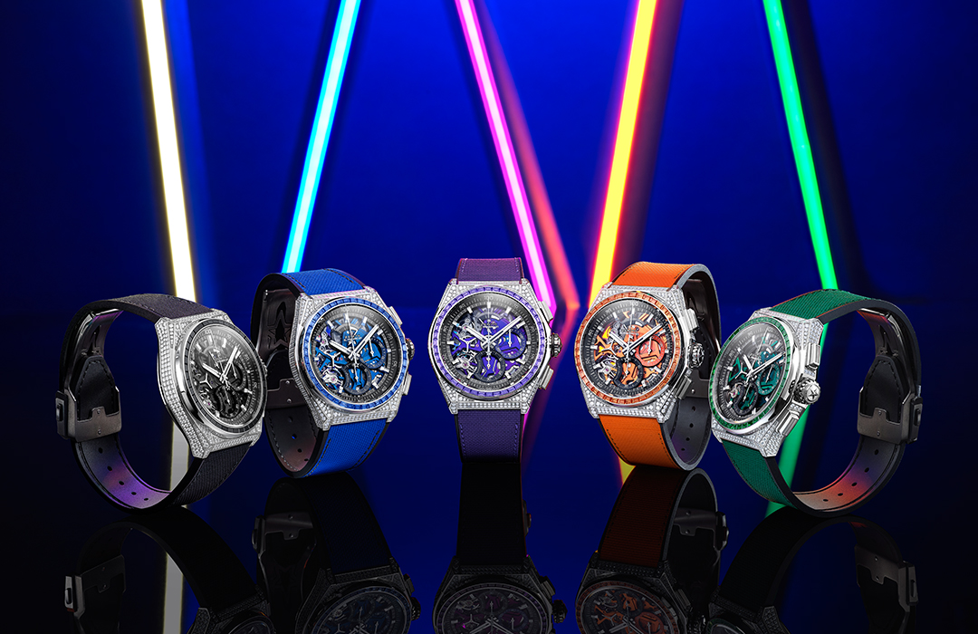 Zenith Defy 21 Spectrum: frecuencias brillantes