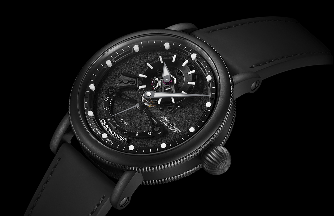 Chronoswiss Open Gear ReSec Black Ice