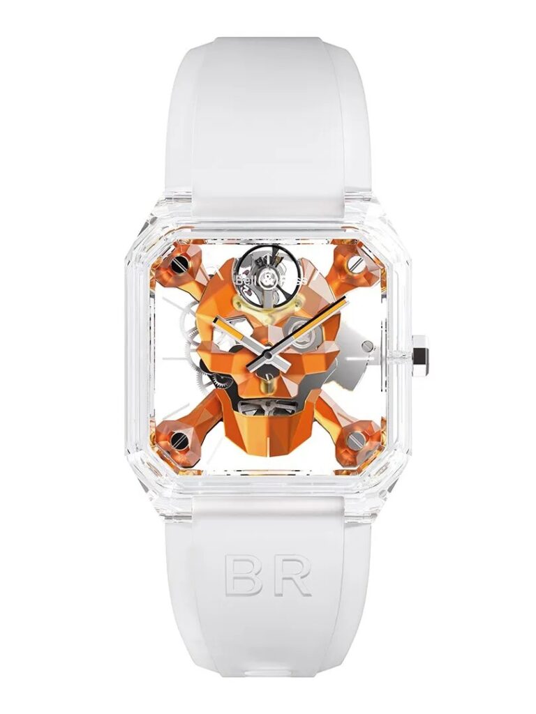 BELL & ROSS BR 01 CYBER SKULL SAPPHIRE ONLY WATCH