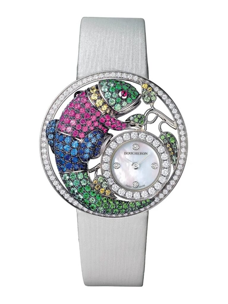 BOUCHERON AJOURÉE, MASSY LE CAMÉLÉON