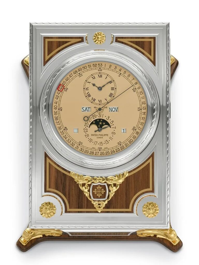 PATEK PHILIPPE COMPLICATED DESK CLOCK