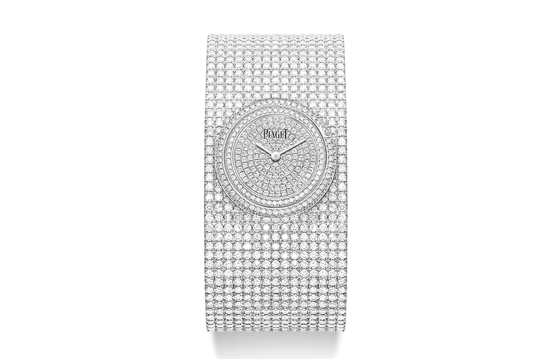 Piaget deslumbra con 32 quilates de diamantes