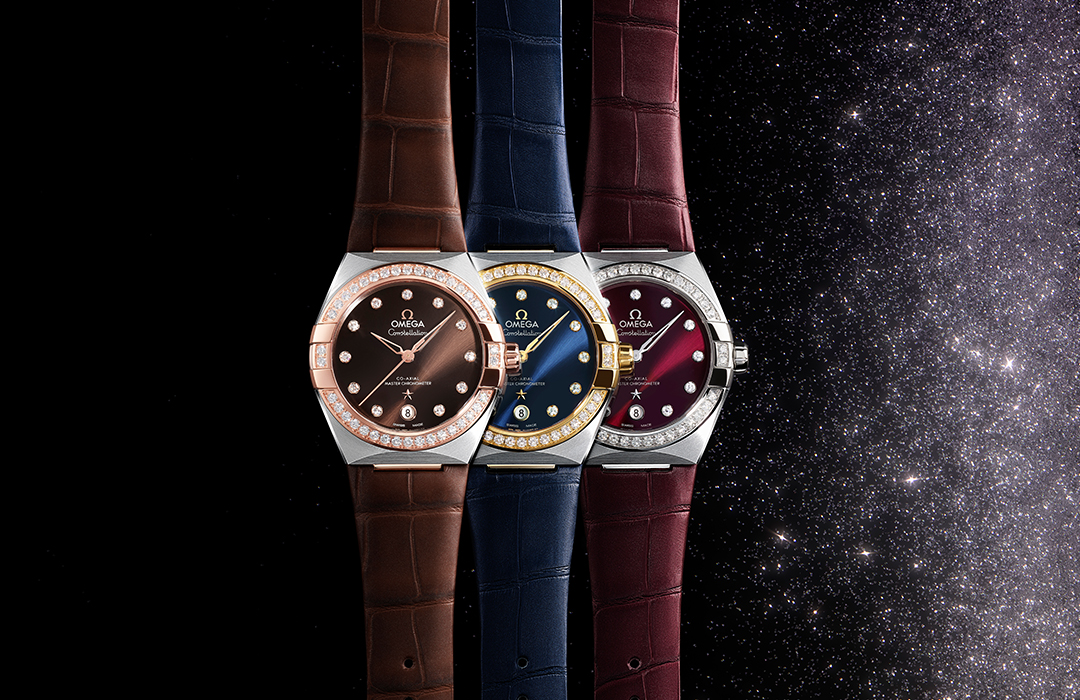 Omega presenta nuevos modelos Constellation 