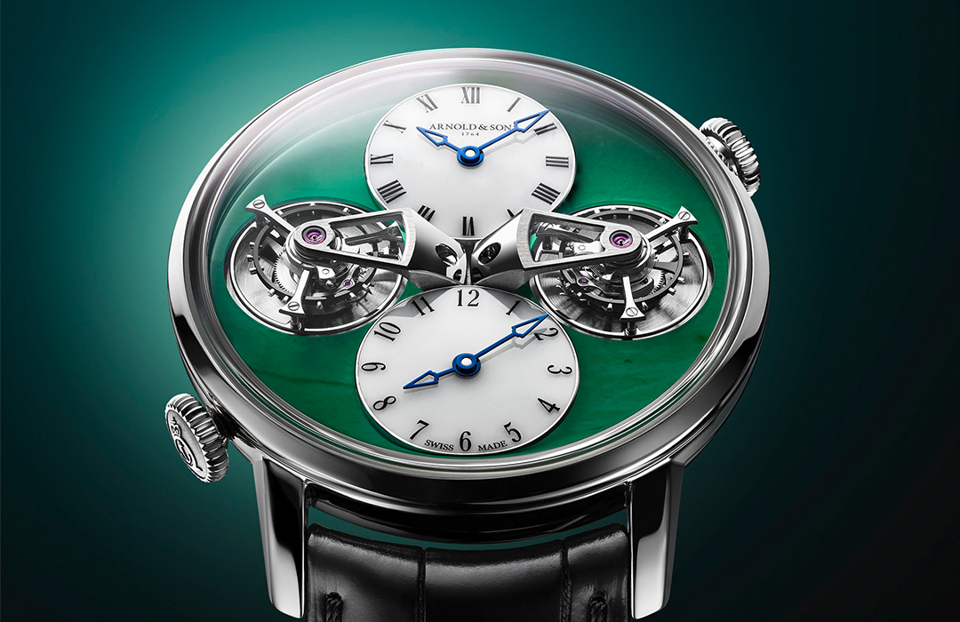 Arnold & Son jade en WatchTime México