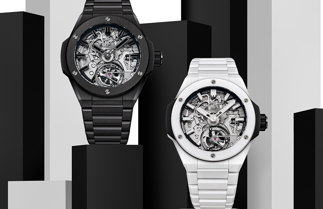 Hublot lanza repetidor de minutos de cerámica