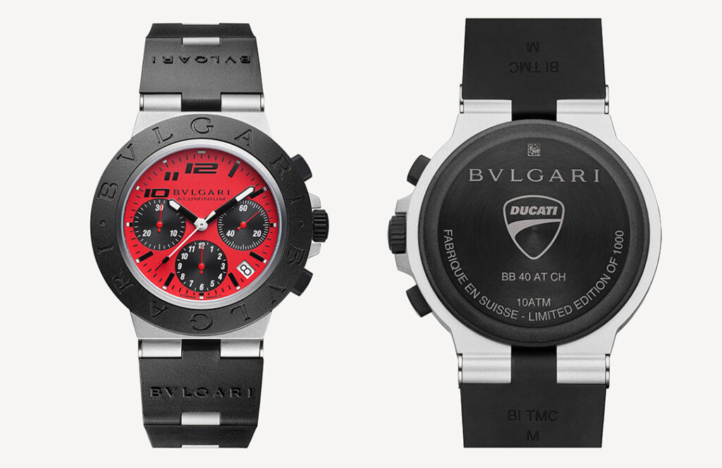 Bulgari Aluminium Ducati en WatchTime México