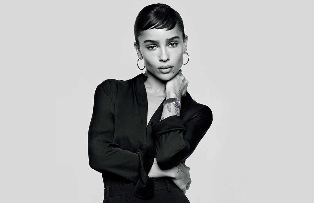 Zoë Kravitz se une a la familia Omega