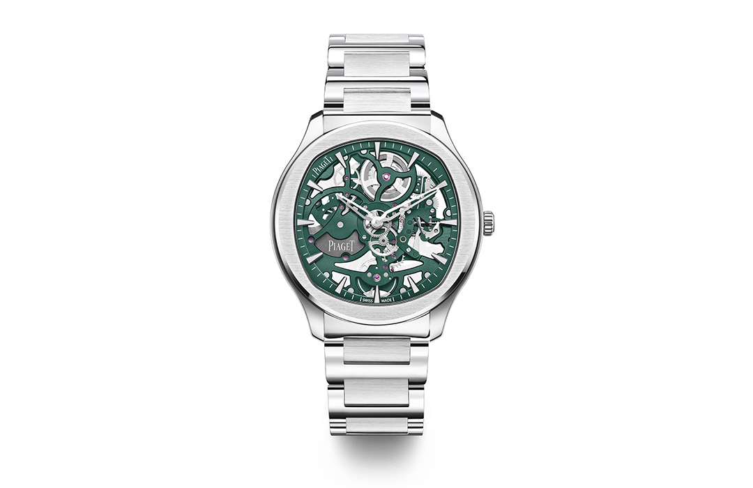 El Piaget Polo Skeleton se reinventa en verde