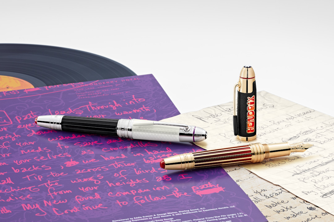 Jimi Hendrix queda inmortalizado por Montblanc