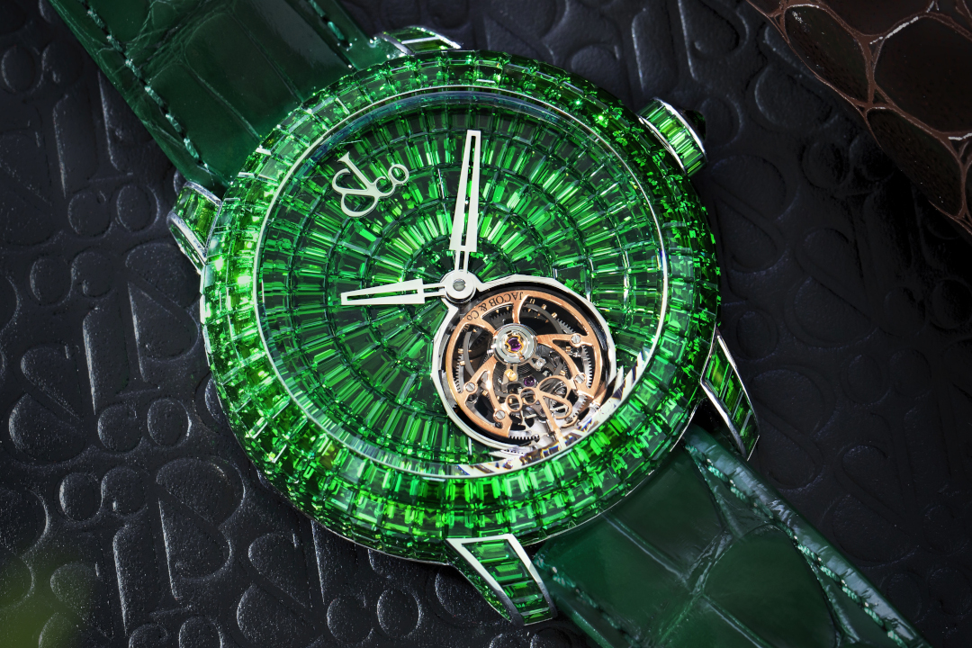 Caviar Tourbillon Tsavorites