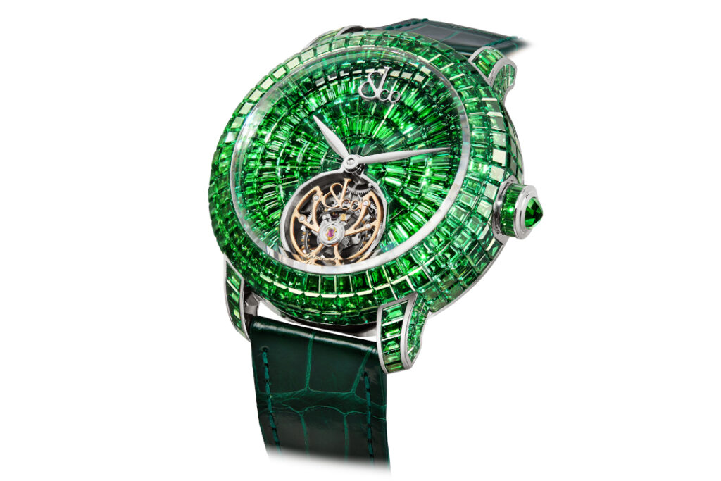 Caviar Tourbillon Tsavorites